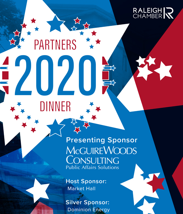 Raleigh Chamber 2020 Partners Dinner: Event Theme Graphic